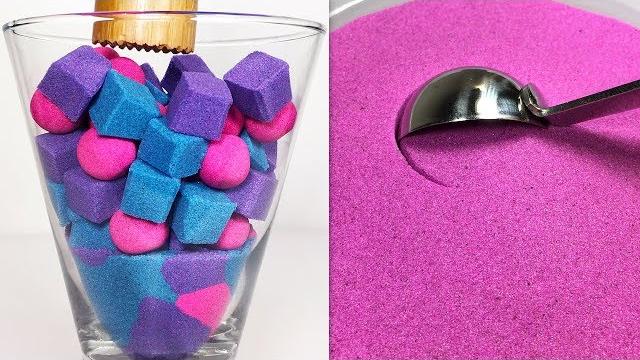 Very satisfying and relaxing compilation 148 kinetic sand asmr Very satisfying and relaxing compilation 148 kinetic sand asmr