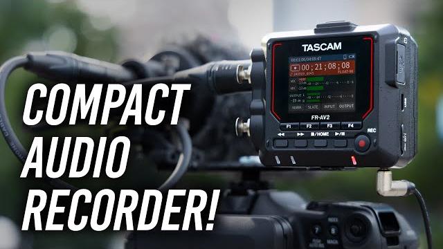 Tascam fr-av2 portable audio recorder | quick look Tascam fr-av2 portable audio recorder | quick look