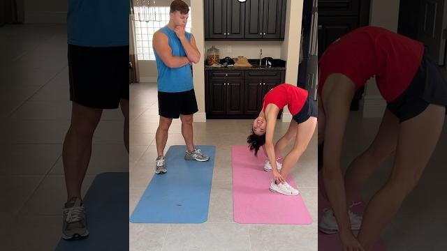 Gymnastics challenge with @jackpayne Gymnastics challenge with @jackpayne