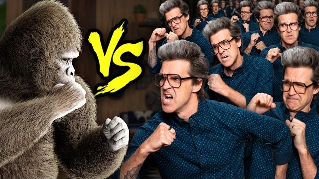100 links vs. 1 gorilla 100 links vs. 1 gorilla