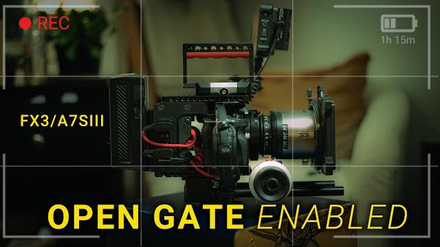 The fx3 now has open gate | fx3 & a7siii The fx3 now has open gate | fx3 & a7siii