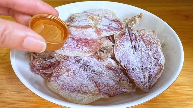 Quick tips to soak dried squid for softness! Quick tips to soak dried squid for softness!