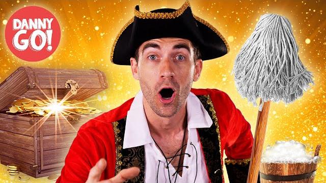 Swab the deck! 🫧️ | pirate clean up song | danny go! songs for kids Swab the deck! 🫧️ | pirate clean up song | danny go! songs for kids