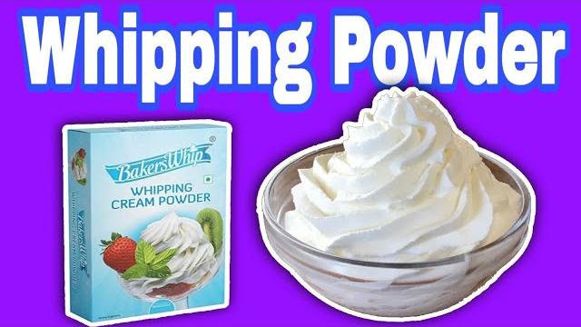 How to make whipp cream from whipping powder How to make whipp cream from whipping powder