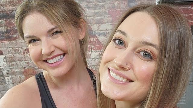 Eila adams & alana blaire flex appeal practice Eila adams & alana blaire flex appeal practice