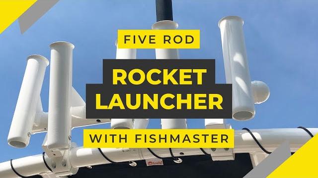 Fishmaster 5 rod rocket launcher Fishmaster 5 rod rocket launcher