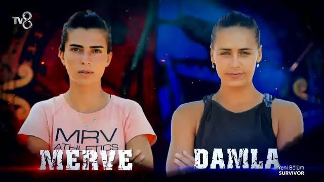 Merve ile damla arasında kıran kırana mücadele! Merve ile damla arasında kıran kırana mücadele!