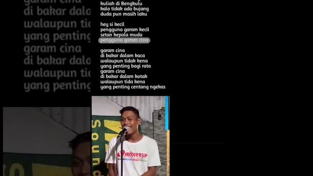 *reff* lagu garam cina yang lagi viral *reff* lagu garam cina yang lagi viral