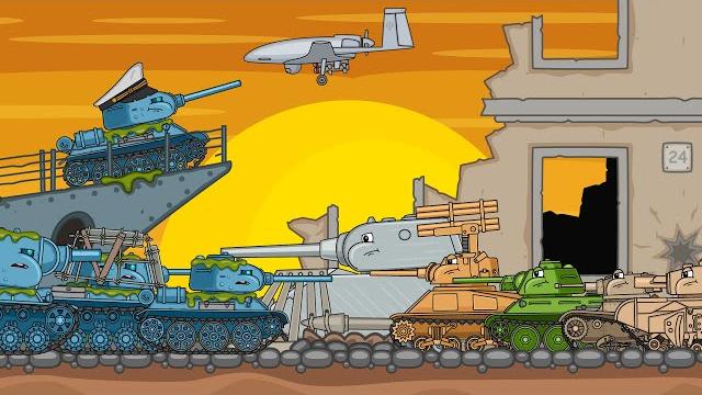Zombie hordes attack | cartoons about tanks Zombie hordes attack | cartoons about tanks