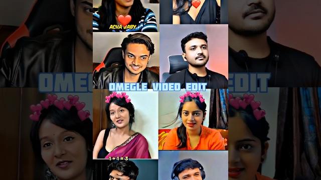 Omegle girls cute reaction ️#shorts #trending Omegle girls cute reaction ️#shorts #trending
