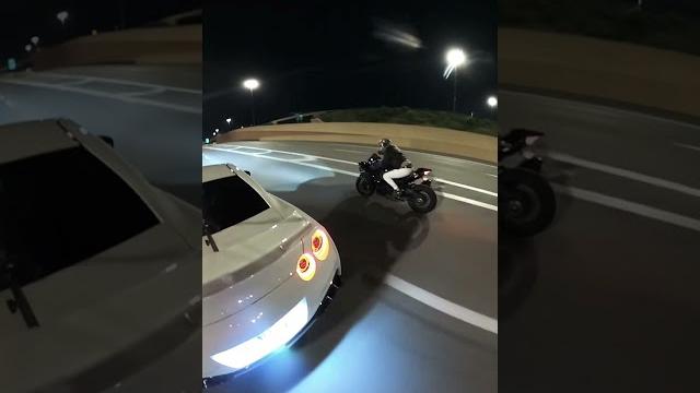 Gtr vs ninja h2 bike with too much power! #gtr #ninja #h2r #motorcycle #nissan #motovlog #kawasaki Gtr vs ninja h2 bike with too much power! #gtr #ninja #h2r #motorcycle #nissan #motovlog #kawasaki