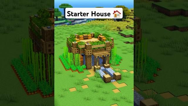 Minecraft underground starter house #minecraft Minecraft underground starter house #minecraft