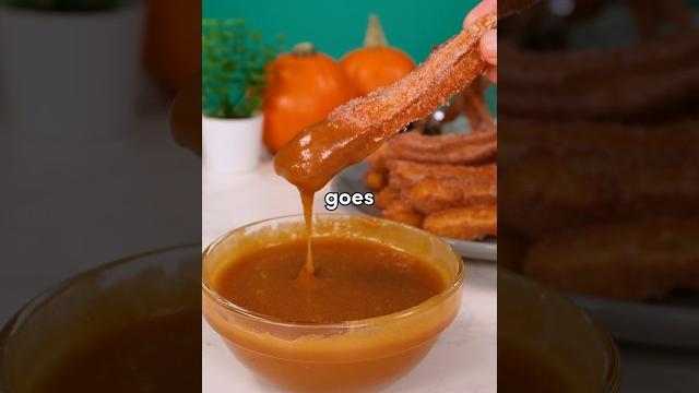 These pumpkin spice churros are my new fall obsession! These pumpkin spice churros are my new fall obsession!
