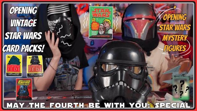 Late may the fourth special! opening vintage star wars card packs and mystery minifigures! Late may the fourth special! opening vintage star wars card packs and mystery minifigures!