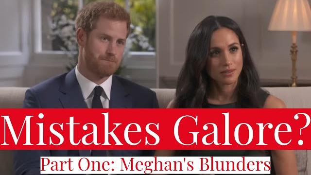 Part 1 meghan's blunders: the 11 (or 12) mistakes meghan markle made before marrying prince harry Part 1 meghan's blunders: the 11 (or 12) mistakes meghan markle made before marrying prince harry