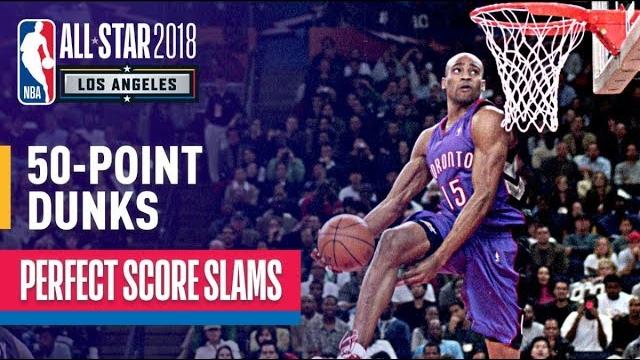 All 50-point dunks in nba slam dunk contest history All 50-point dunks in nba slam dunk contest history