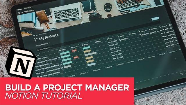 How to create a project manager in notion - tutorial How to create a project manager in notion - tutorial