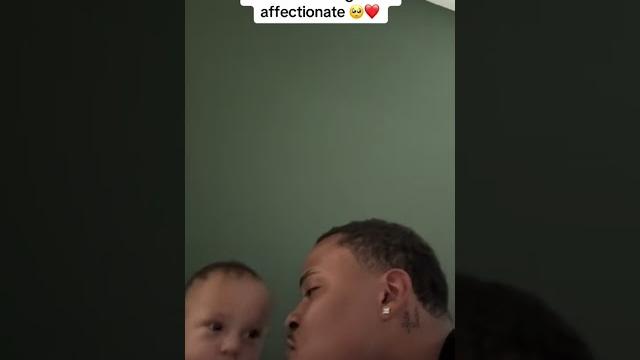 He’s so affectionate ️ #shorts #baby He’s so affectionate ️ #shorts #baby