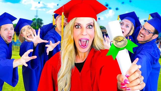 First to graduate wins my youtube channel First to graduate wins my youtube channel