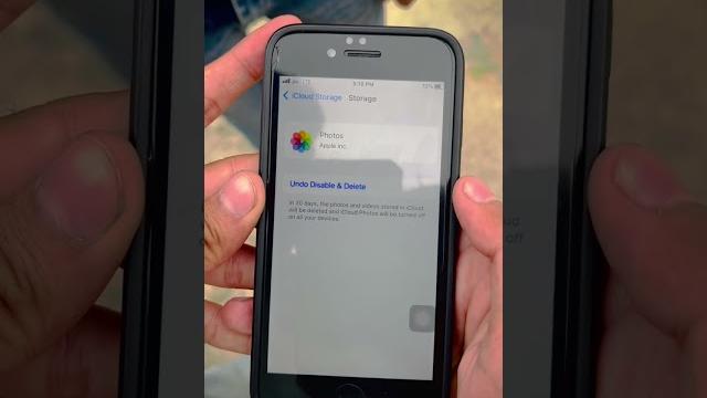 How to delete icloud storage. #iphone #short How to delete icloud storage. #iphone #short