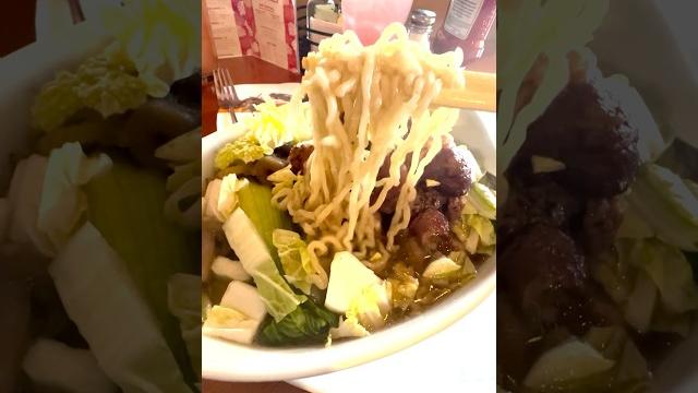 This week i tried the oxtail saimin from king’s hawaiian restaurant #ramen #hawaiianfood #noodles This week i tried the oxtail saimin from king’s hawaiian restaurant #ramen #hawaiianfood #noodles