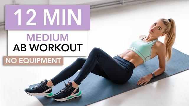12 min ab workout - medium level / no equipment i pamela reif 12 min ab workout - medium level / no equipment i pamela reif