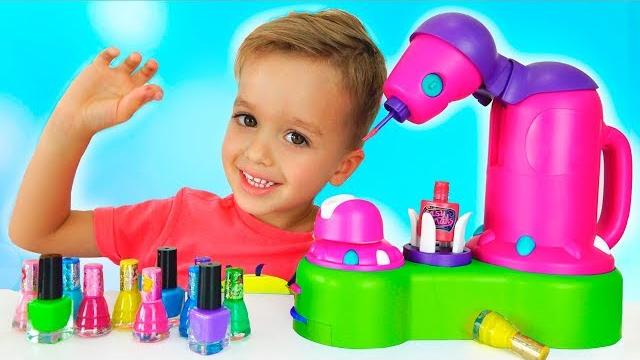 Vlad and nikita pretend play makeup toys Vlad and nikita pretend play makeup toys