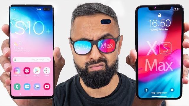 Samsung galaxy s10 plus vs iphone xs max Samsung galaxy s10 plus vs iphone xs max