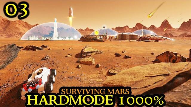 Devastating meteors in surviving mars hardmode 1000% difficulty || hardcore survival part 03 Devastating meteors in surviving mars hardmode 1000% difficulty || hardcore survival part 03