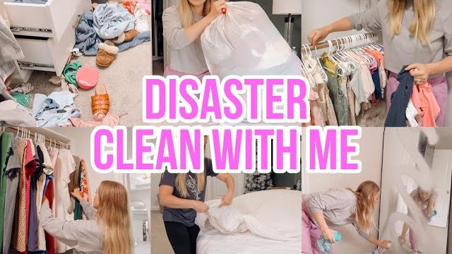 Complete disaster clean with me | decluttering and organizing | becky moss | cleaning motivation Complete disaster clean with me | decluttering and organizing | becky moss | cleaning motivation