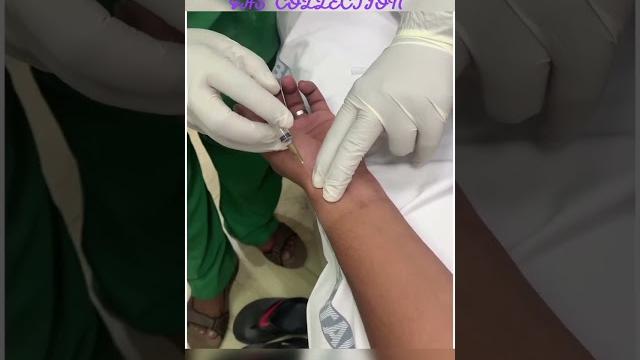 Arterial blood gas collection Arterial blood gas collection