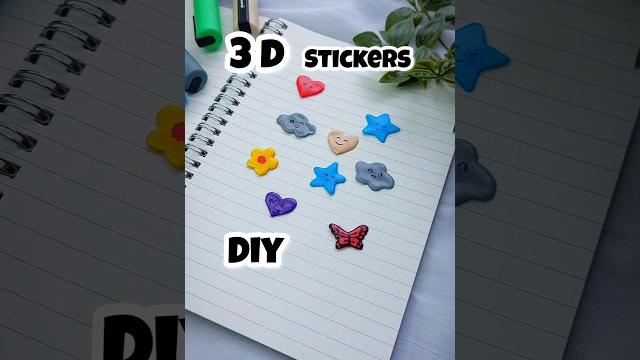 3d stickers ghar pe banae #diy #stickers #craft #3d 3d stickers ghar pe banae #diy #stickers #craft #3d
