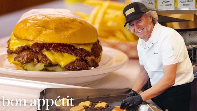 A day making nyc's most hyped burgers at hamburger america | on the line | bon appétit A day making nyc's most hyped burgers at hamburger america | on the line | bon appétit