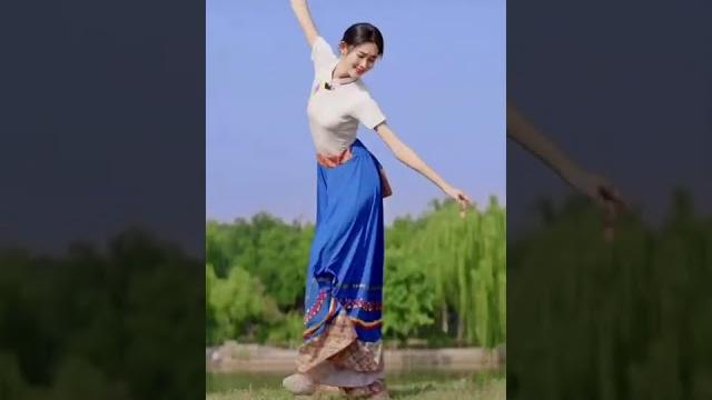 美女跳藏族舞蹈格桑拉,柔曼轻盈飘逸灵动棒极了,@华语歌曲频道-d2j 美女跳藏族舞蹈格桑拉,柔曼轻盈飘逸灵动棒极了,@华语歌曲频道-d2j