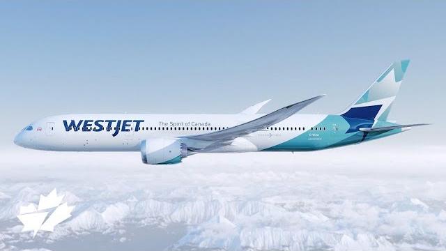 Westjet 787-9 dreamliner Westjet 787-9 dreamliner