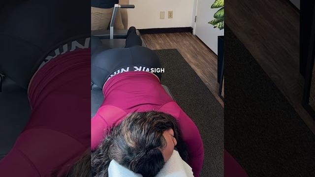 Chiropractic care for sciatica pain #chiropractic #chiropractor #health #asmr #backpain #asmrsounds Chiropractic care for sciatica pain #chiropractic #chiropractor #health #asmr #backpain #asmrsounds