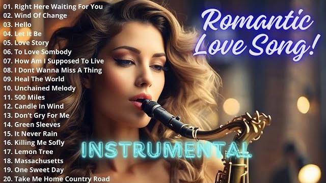 Instrumental saxaphone romantic love song || lagu barat Instrumental saxaphone romantic love song || lagu barat