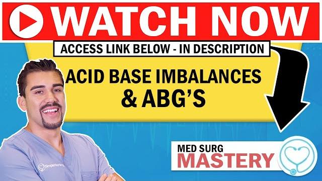 Abgs simple & easy i arterial blood gas interpretation acid base balance nclex rn & lpn Abgs simple & easy i arterial blood gas interpretation acid base balance nclex rn & lpn