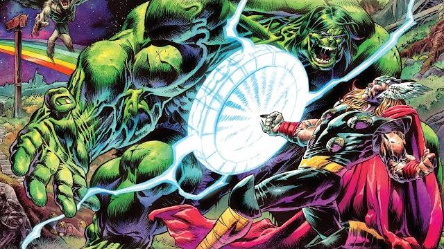 Hulk and thor fight over a demon! Hulk and thor fight over a demon!