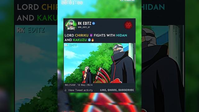 Lord chiriku fight with hidan ️ and kakuzu || #shorts Lord chiriku fight with hidan ️ and kakuzu || #shorts