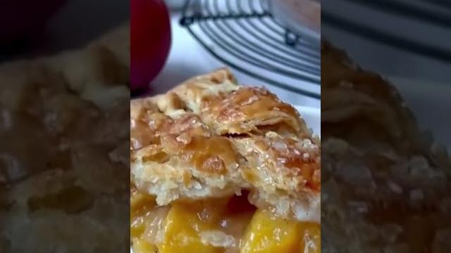 Southern peach pie Southern peach pie