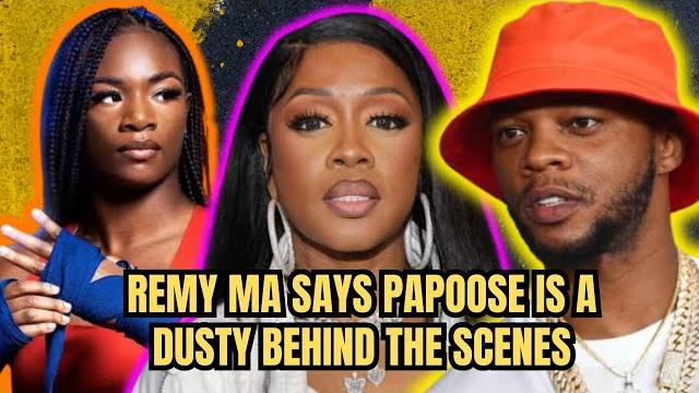Remy ma says papoose is a dusty, papoose and claressa go off! Remy ma says papoose is a dusty, papoose and claressa go off!