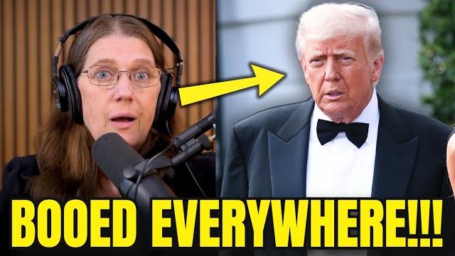 Trump humiliated as crowd boos him mercilessly! Trump humiliated as crowd boos him mercilessly!