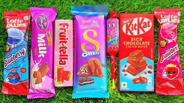 Asmr most popular candys / some lots of colorful rainbow lollipop candy / unpacking chocolate eat Asmr most popular candys / some lots of colorful rainbow lollipop candy / unpacking chocolate eat
