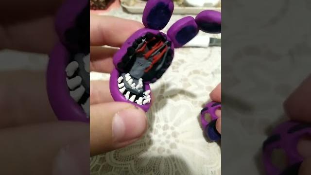 #лепка #бонни #fnaf2#shorts #лепка #бонни #fnaf2#shorts