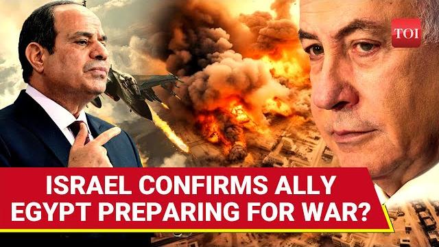 Egypt-israel war confirmed? huge egyptian military build-up in sinai amid gaza tensions | watch Egypt-israel war confirmed? huge egyptian military build-up in sinai amid gaza tensions | watch