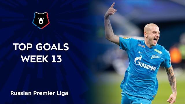 Top goals, week 13 | rpl 2021/22 Top goals, week 13 | rpl 2021/22