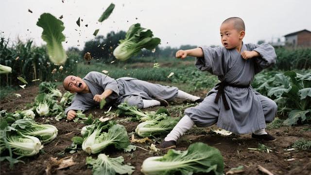 Kung fu movie! evil monk bullies a young monk—didn’t expect he’s a hidden martial arts master Kung fu movie! evil monk bullies a young monk—didn’t expect he’s a hidden martial arts master
