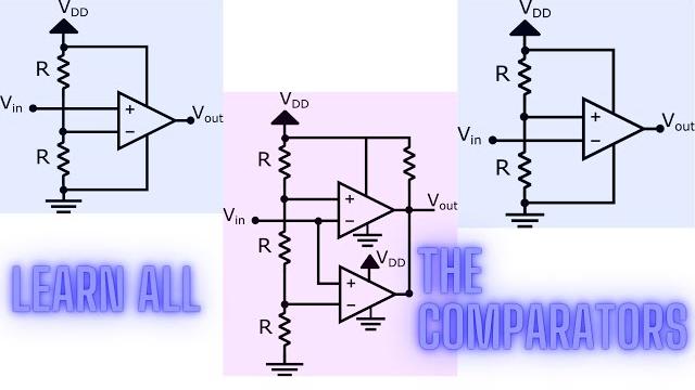 Op amp comparator circuits Op amp comparator circuits