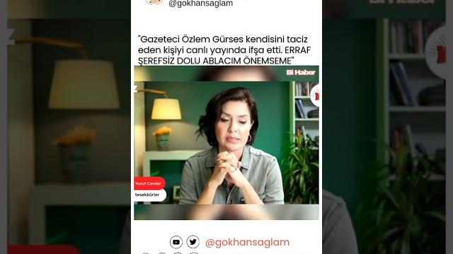 Gazeteci özlem gürses kendisini taciz eden kişiyi ifşa etti. #özlemgürses #taciz #yusufçavdar Gazeteci özlem gürses kendisini taciz eden kişiyi ifşa etti. #özlemgürses #taciz #yusufçavdar